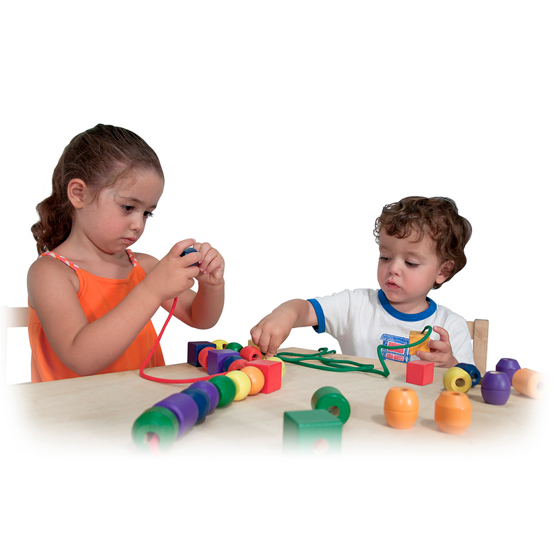 Melissa & Doug - Primary Lacing Beads