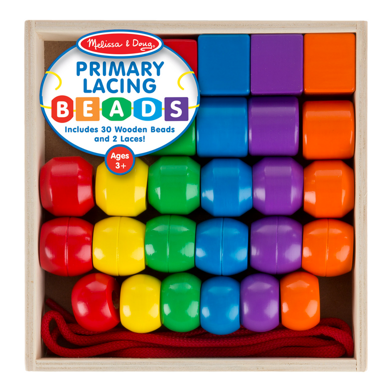 Melissa & Doug - Primary Lacing Beads