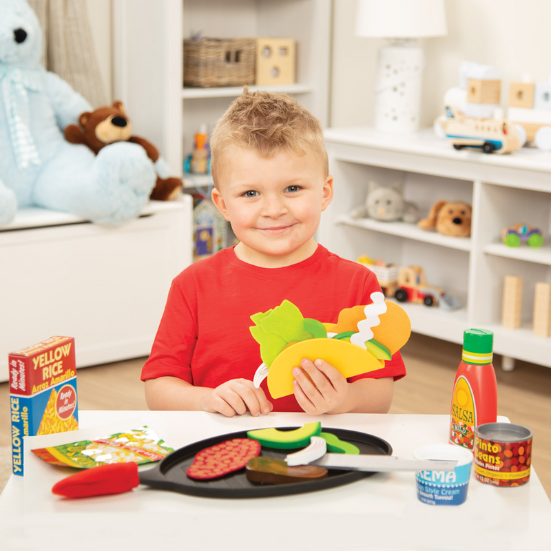 Melissa & Doug - Fill & Fold Taco & Tortilla Set