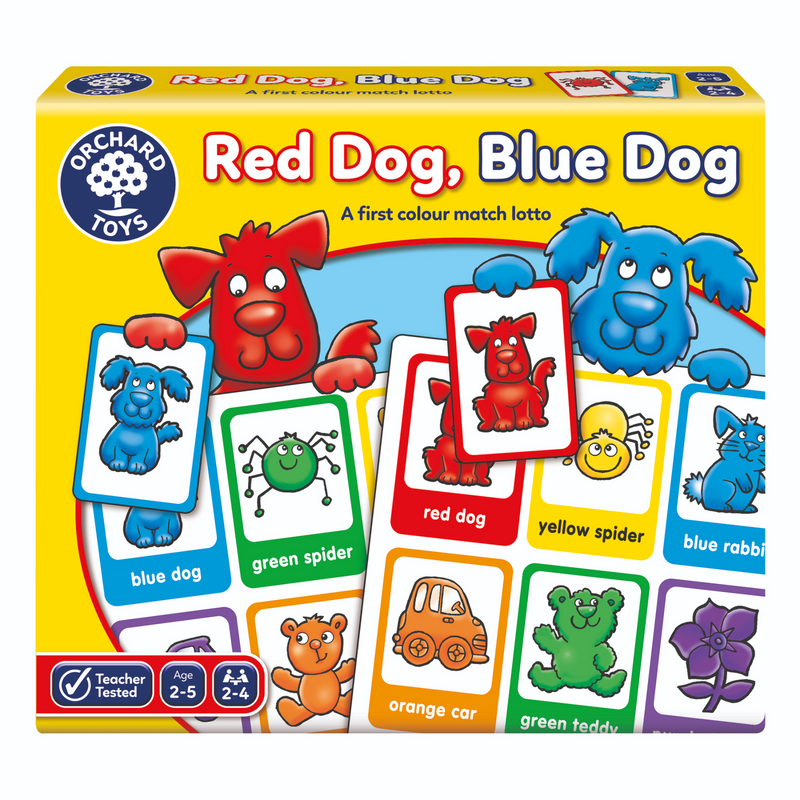 Orchard Game - Red Dog, Blue Dog Lotto Game