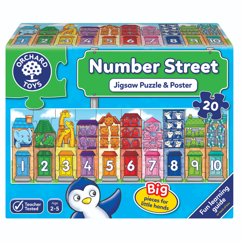 Orchard Jigsaw - Number Street 20 pieces