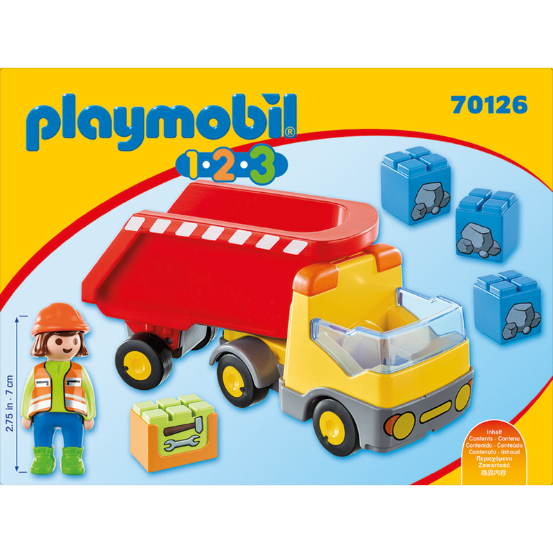 Playmobil - 1.2.3 Dump Truck