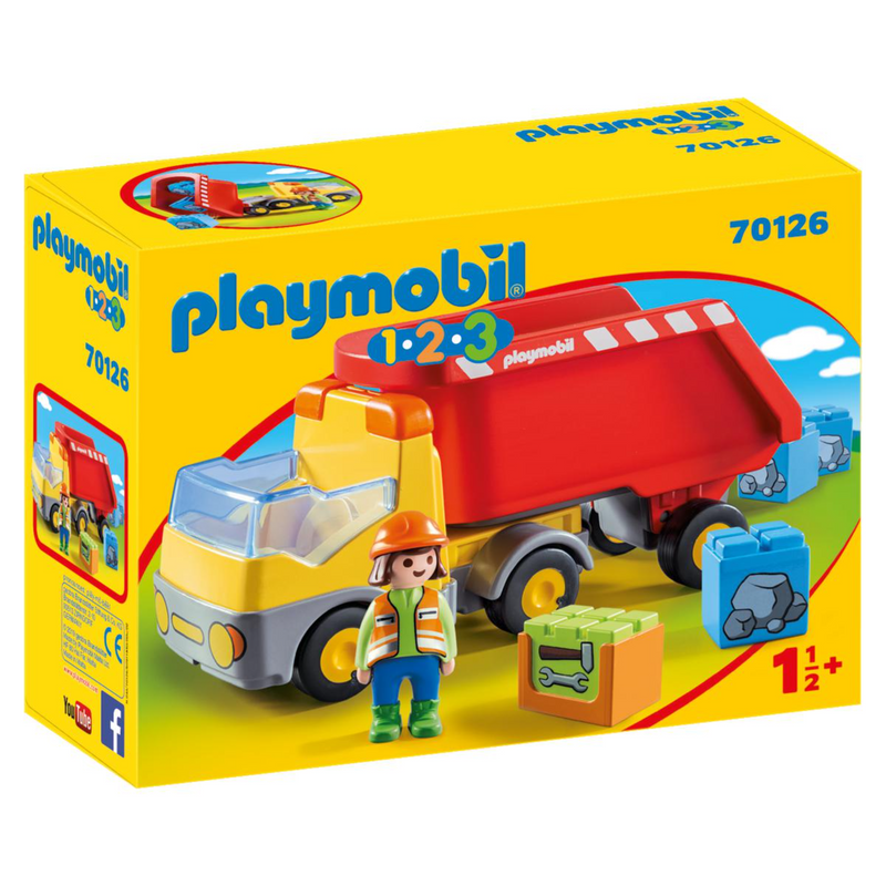 Playmobil - 1.2.3 Dump Truck