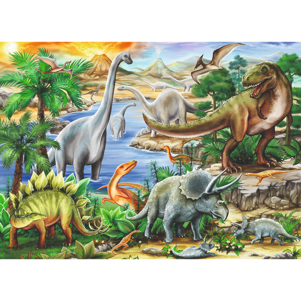 Ravensburger - Prehistoric Life Puzzle 60 pieces