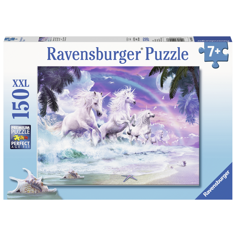 Ravensburger - Unicorns on the Beach Puzzle 150 pieces