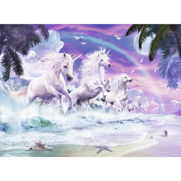 Ravensburger - Unicorns on the Beach Puzzle 150 pieces