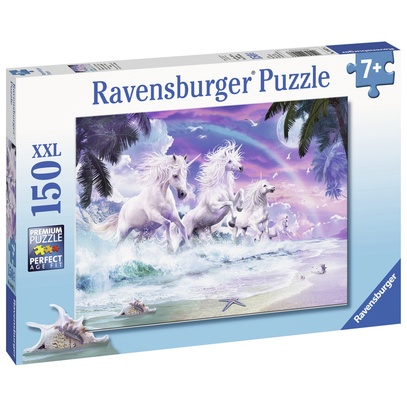 Ravensburger - Unicorns on the Beach Puzzle 150 pieces