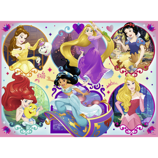 Ravensburger - Disney Princess 2 Puzzle 100 pieces