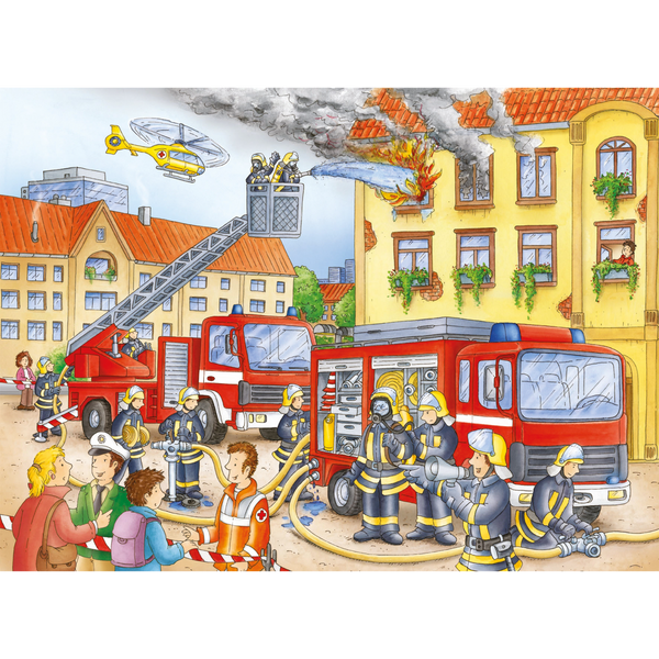 Ravensburger - Fire Brigade Puzzle 100 pieces