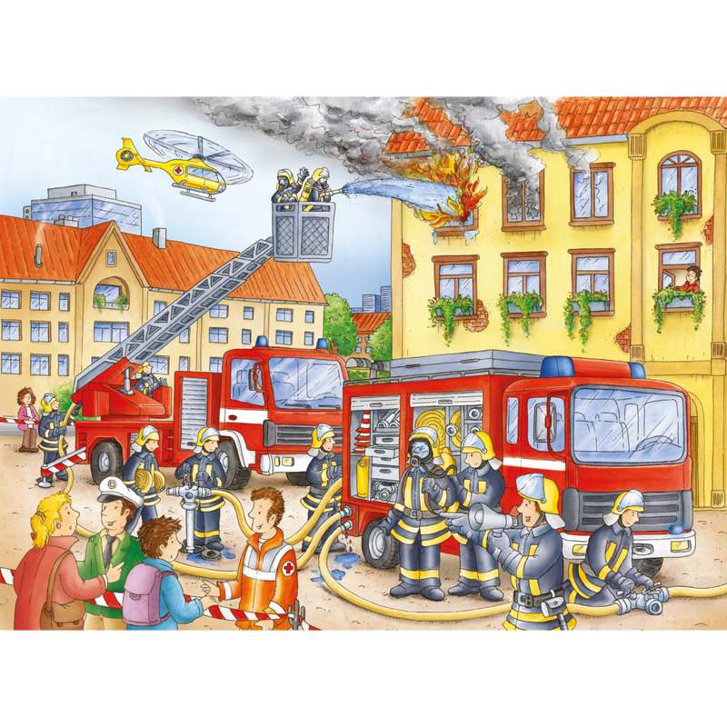 Ravensburger - Fire Brigade Puzzle 100 pieces