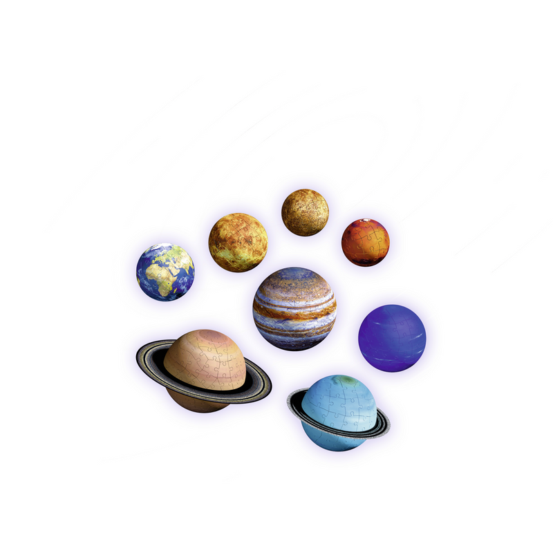 Ravensburger - Solar System 8 Planets 3D Puzzle 522 pieces