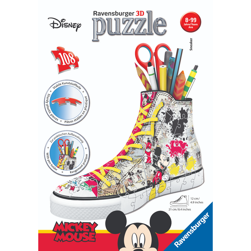 Ravensburger - Disney Mickey 3D Sneaker 108 pieces