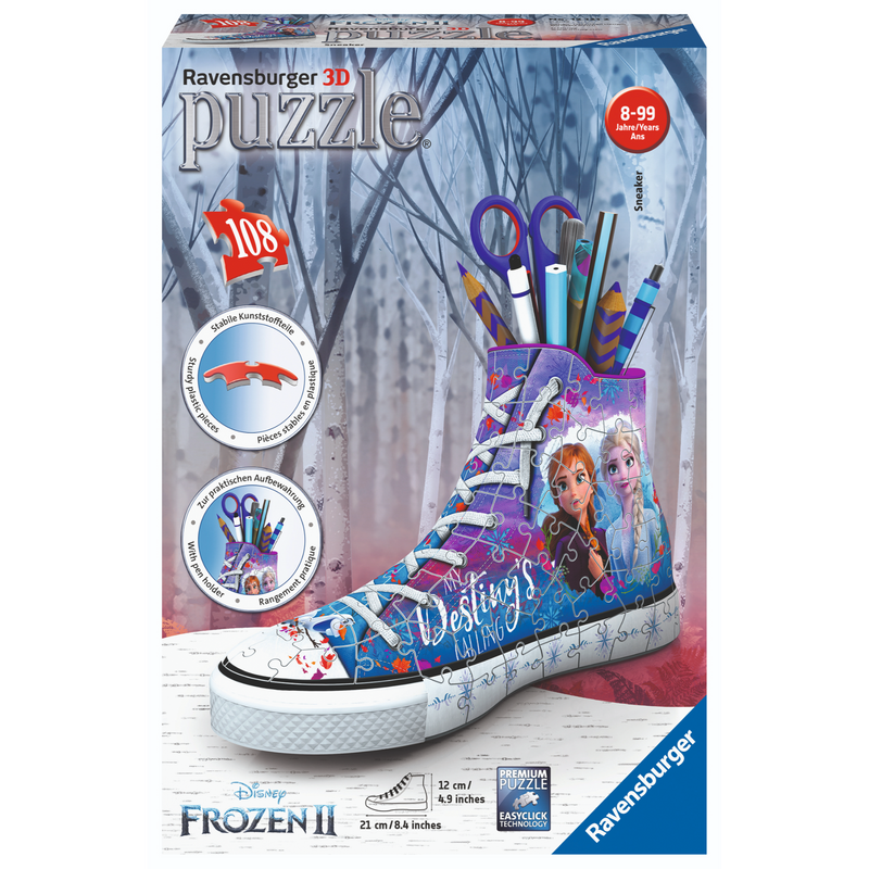 Ravensburger - Frozen 2 Sneaker 3D Sneaker 108 pieces