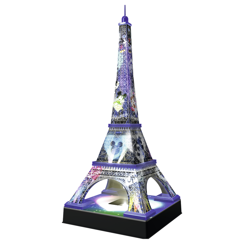 Ravensburger Mickey Minnie Eiffel Tower 3D Build 216 pieces