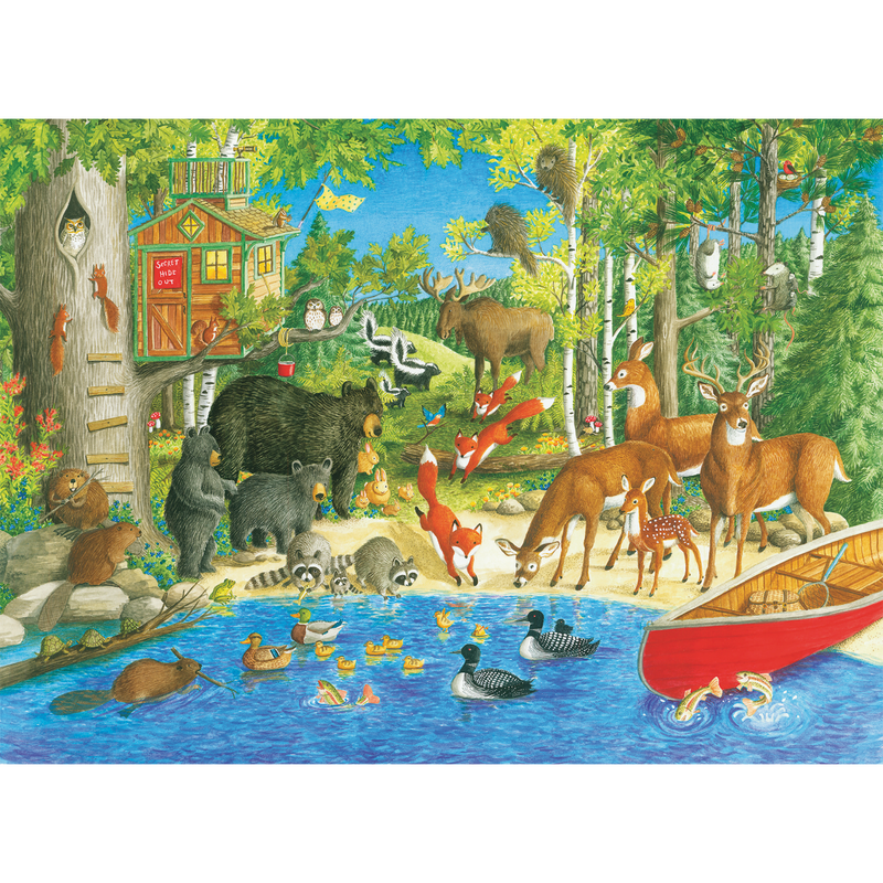 Ravensburger - Woodland Friends Puzzle 200 pieces