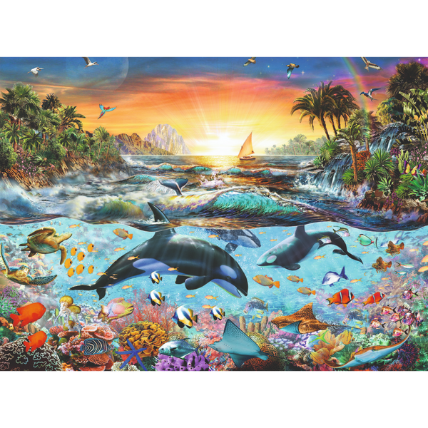 Ravensburger - Orca Paradise Puzzle 200 pieces