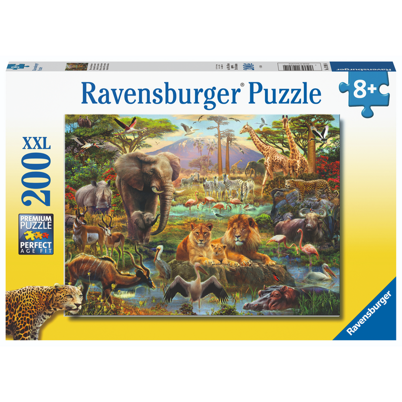 Ravensburger - Animals of the Savanna 200 pieces