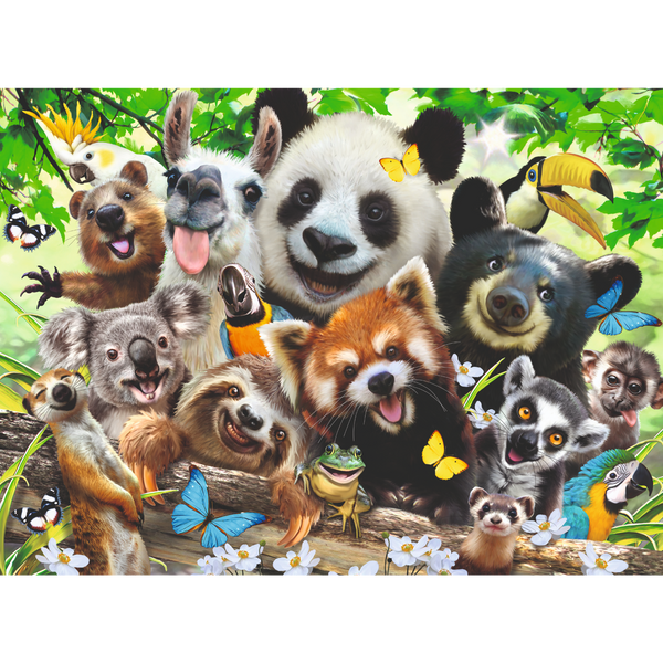 Ravensburger - Wildlife Selfie 300 pieces