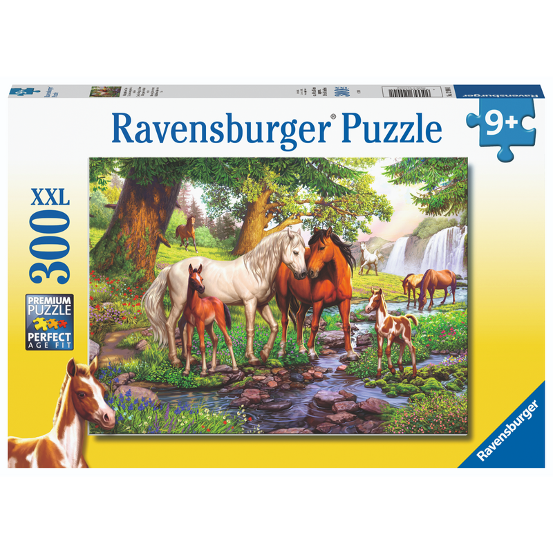 Ravensburger - Horses by the stream 300 pieces