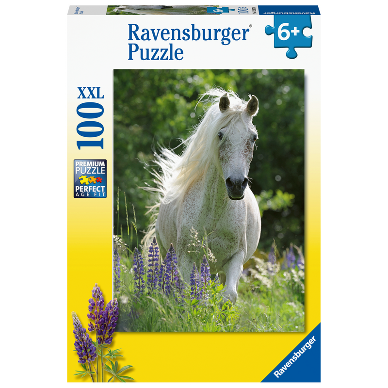 Ravensburger - Horse in Flowers Puzzle 100pc