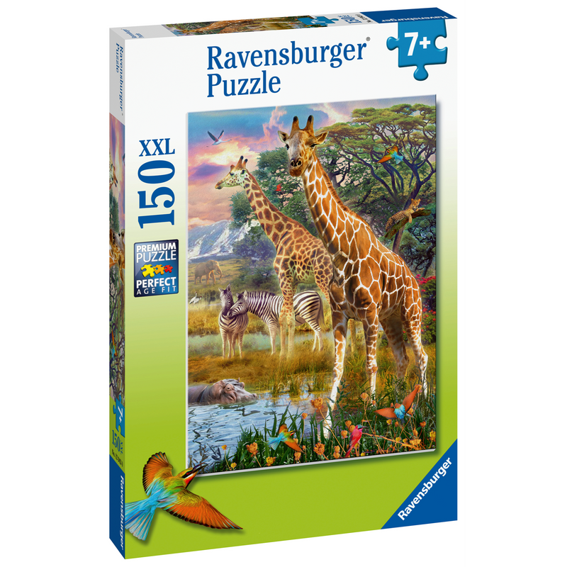 Ravensburger - Giraffes in Africa Puzzle 150pc