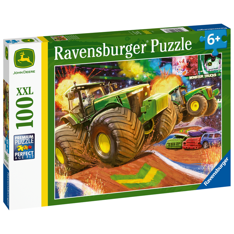 Ravensburger - John Deere Big Wheels Puzzle 100pc