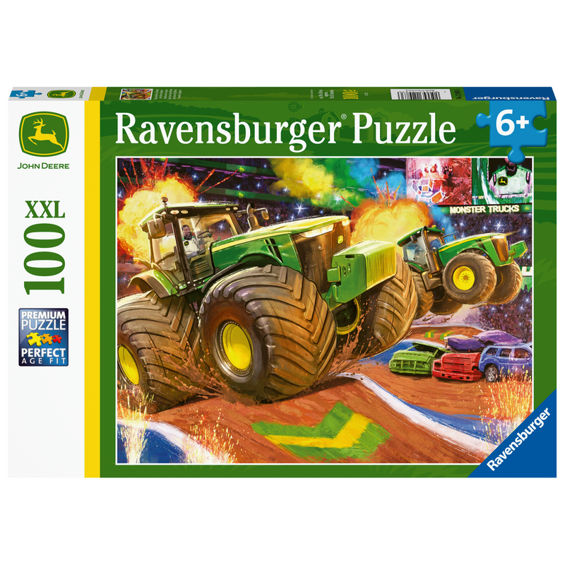 Ravensburger - John Deere Big Wheels Puzzle 100pc