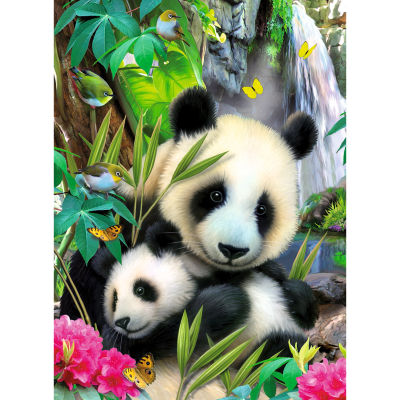 Ravensburger - Cuddling Pandas Puzzle 300 pieces