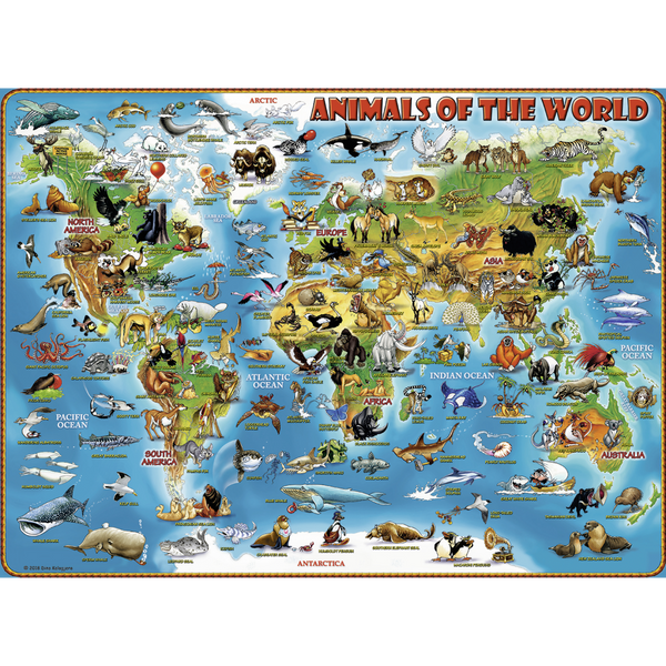 Ravensburger - Animals of the World 300 pieces