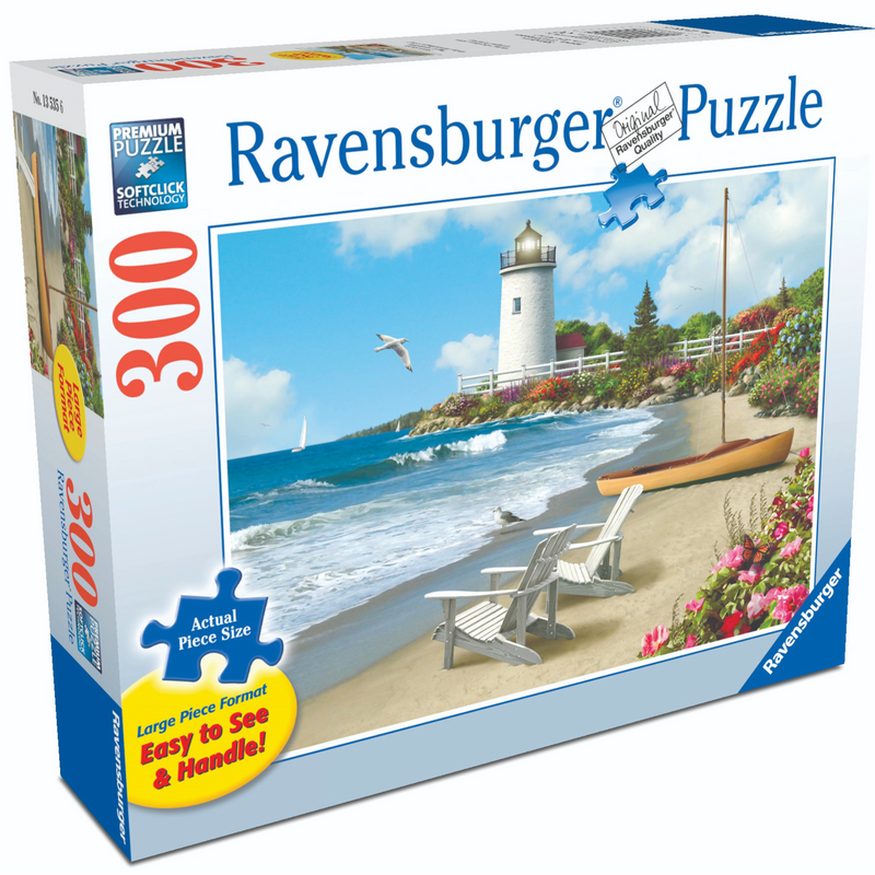 Ravensburger - Sunlit Shores Puzzle 300 pieces Large Format