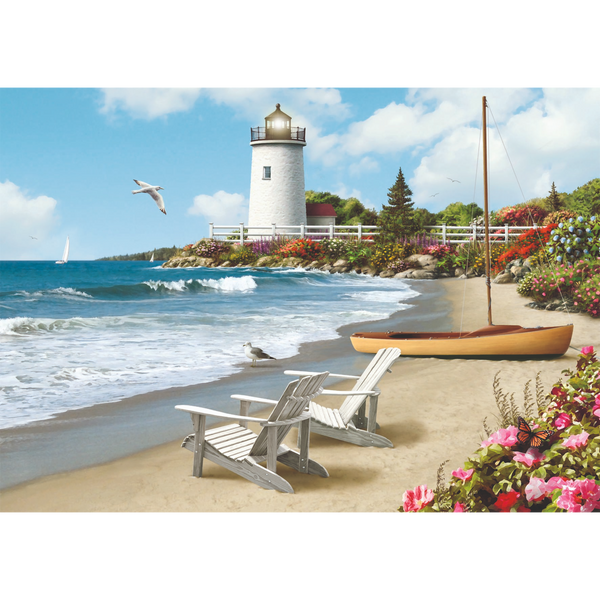 Ravensburger - Sunlit Shores Puzzle 300 pieces Large Format