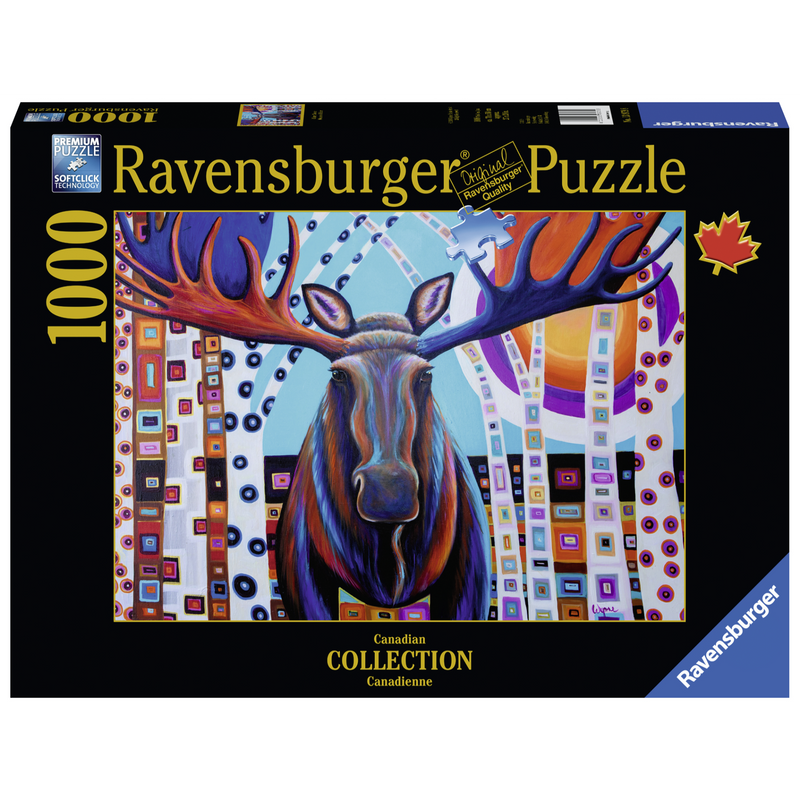 Ravensburger - Winter Moose Puzzle 1000 pieces