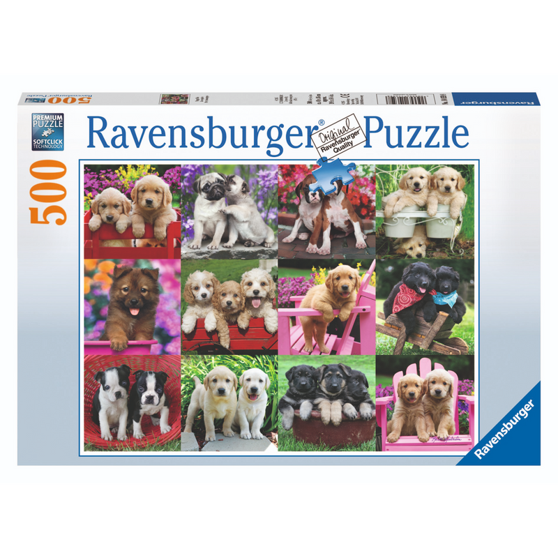 Ravensburger - Puppy Pals Puzzle 500 pieces