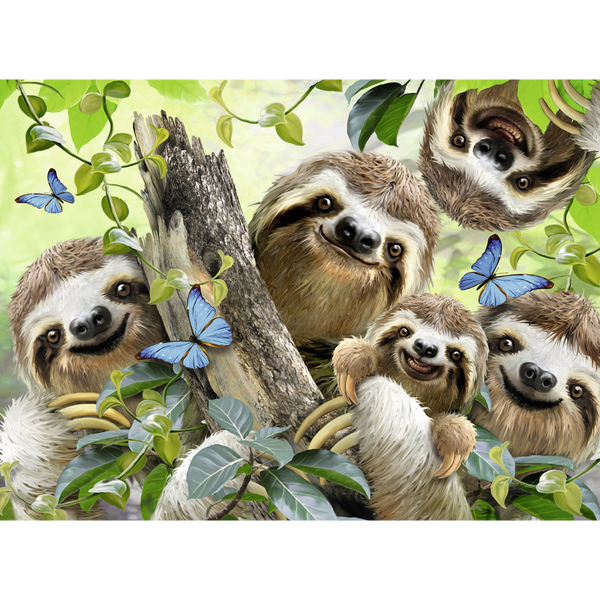 Ravensburger - Sloth Selfie Puzzle 500 pieces