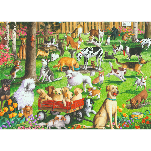 Ravensburger - At the Dog Park Puzzle 500 pieces Lge Format