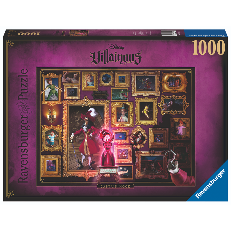 Ravensburger - Villainous: Captain Hook 1000 pieces