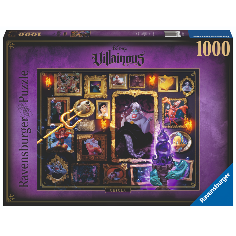 Ravensburger - Villainous: Ursula 1000 pieces