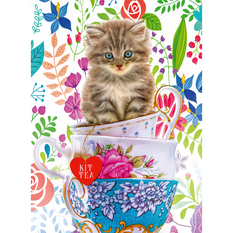 Ravensburger - Kitten in a Cup 500 pieces