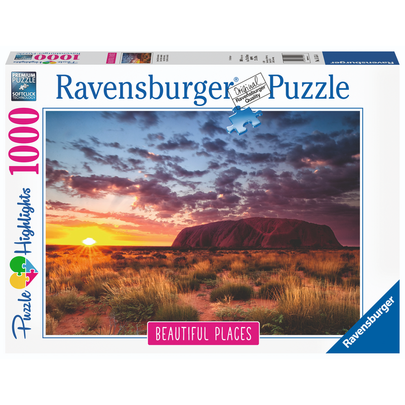 Ravensburger - Ayers Rock, Australia Puzzle 1000 pieces