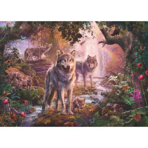 Ravensburger - Summer Wolves Puzzle 1000 pieces