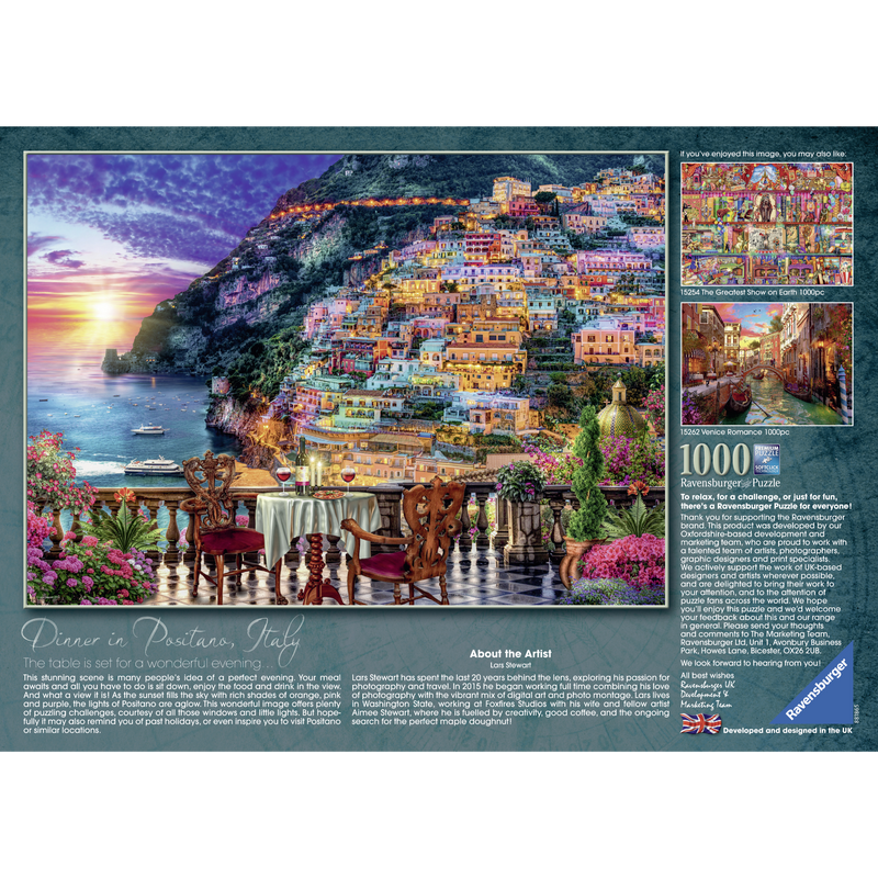 Ravensburger - Positano, Italy Puzzle 1000 pieces