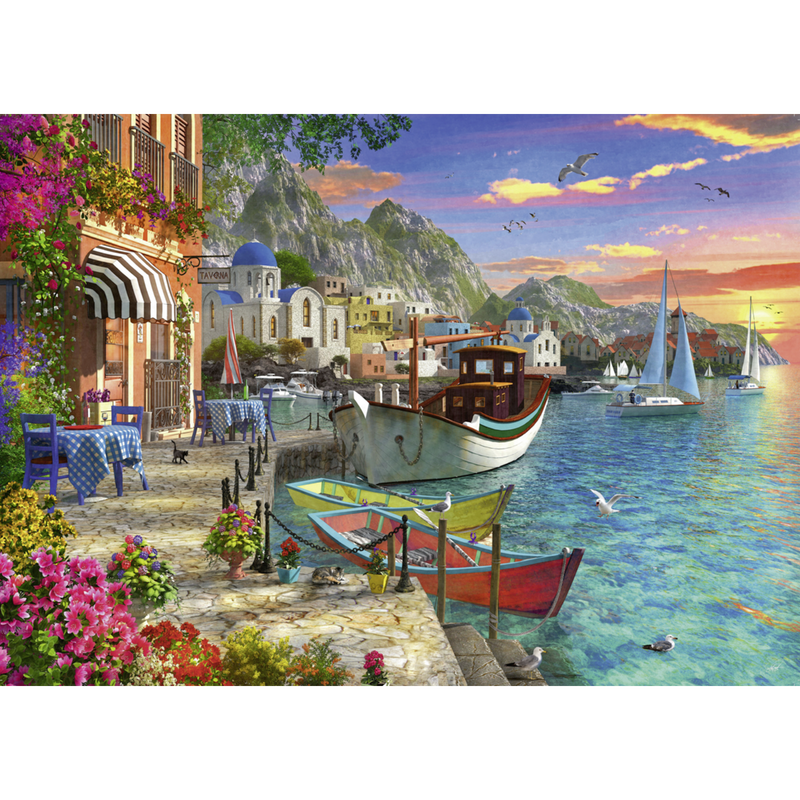 Ravensburger - Grandiose Greece Puzzle 1000 pieces