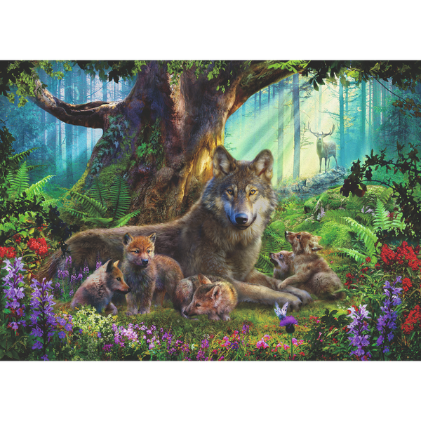 Ravensburger - Wolves in the Forest 1000 pieces