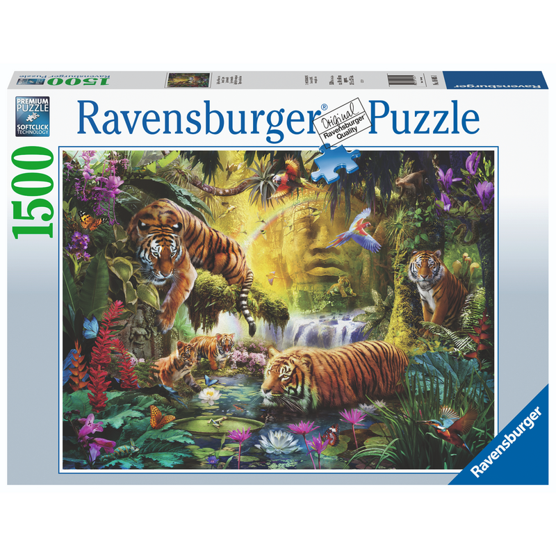 Ravensburger - Tranquil Tigers 1500 pieces