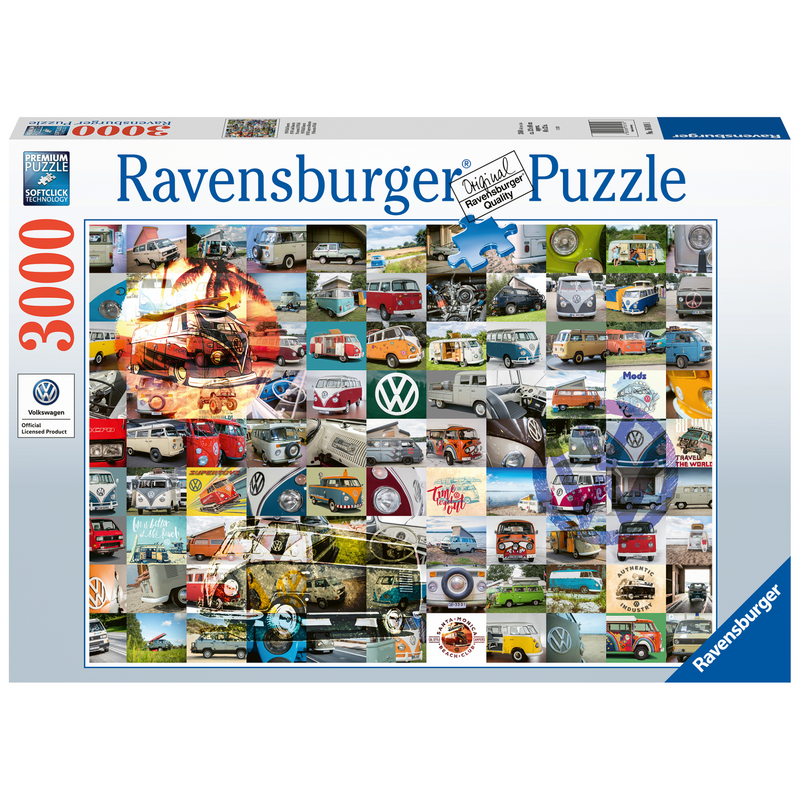 Ravensburger - 99 VW Bulli Moments 3000 pieces