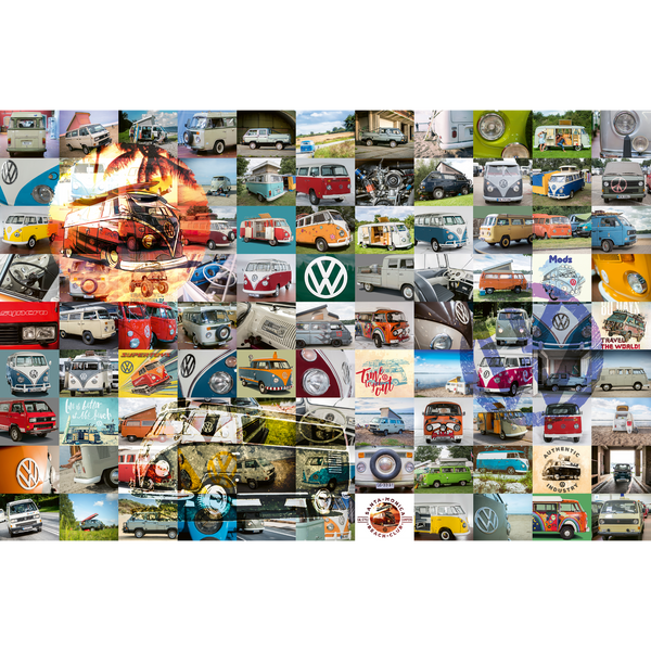 Ravensburger - 99 VW Bulli Moments 3000 pieces