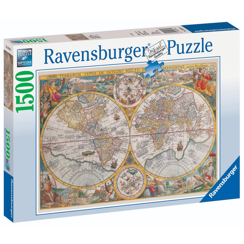 Ravensburger - Historical Map Puzzle 1500 pieces