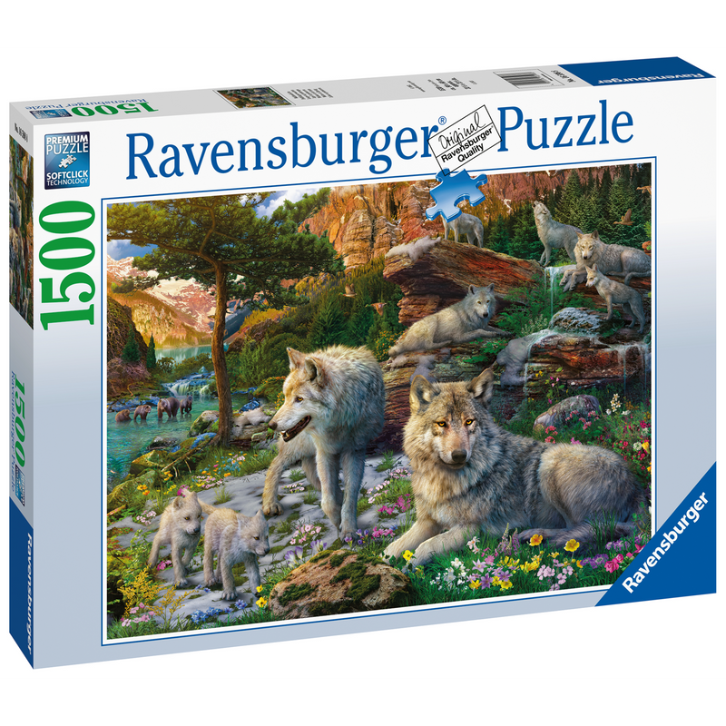 Ravensburger - Wolves in Spring Puzzle 1500pc