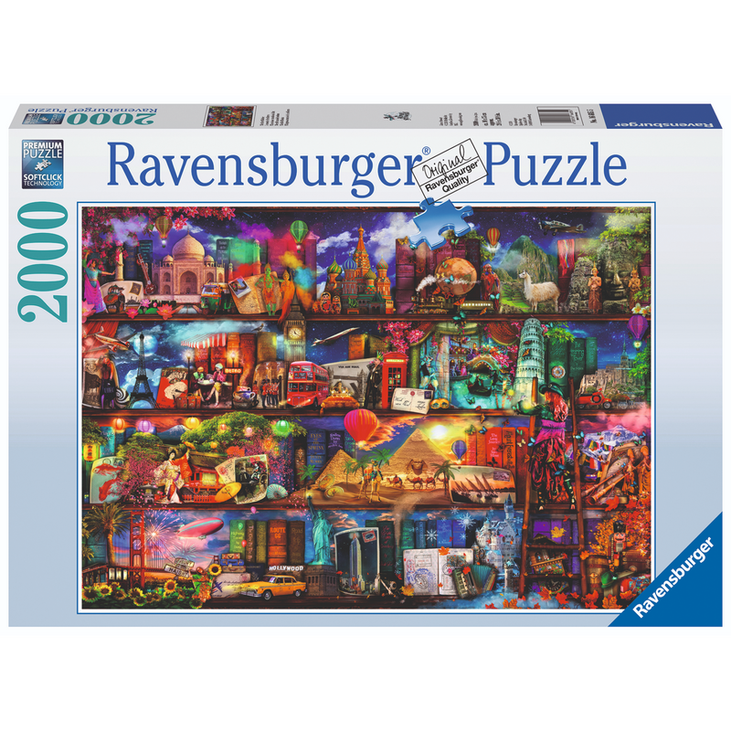 Ravensburger - World of Books Aimee Stewart 2000 pieces