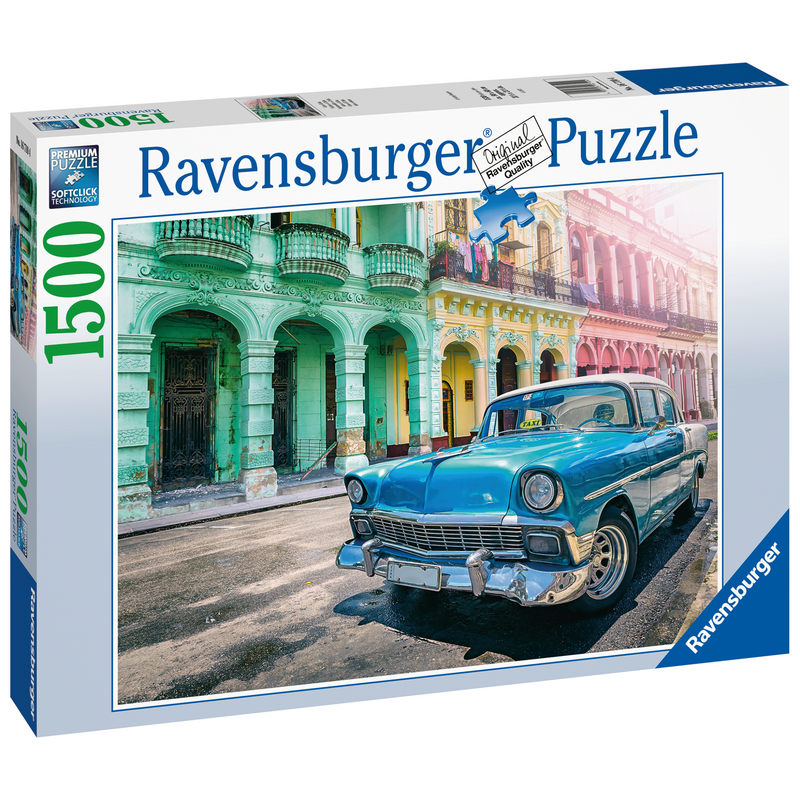 Ravensburger - Cars of Cuba Puzzle 1500pc